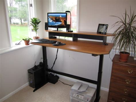 How I made my adjustable height standing desk - OptimWise