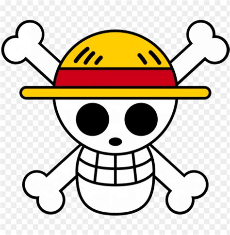 Egatina One Piece Luffy - Luffy Jolly Roger PNG Transparent With Clear ...