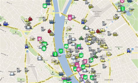 Budapest Attractions Map PDF - FREE Printable Tourist Map Budapest ...