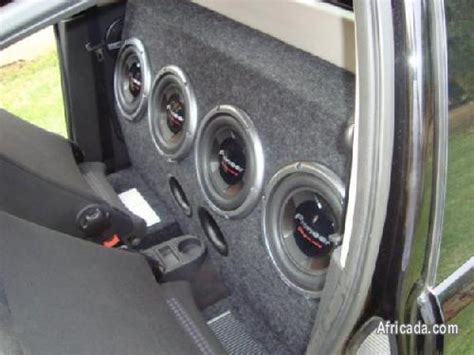 Custom subwoofer box for opel corsa utility & subwoofers | Parts ...