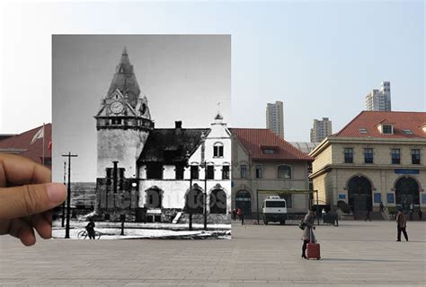 Views of Qingdao, then and now