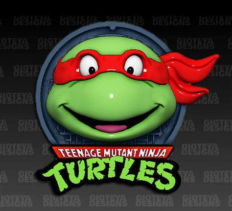 TMNT1987 teenage mutant ninja turtles logo 3D model | CGTrader