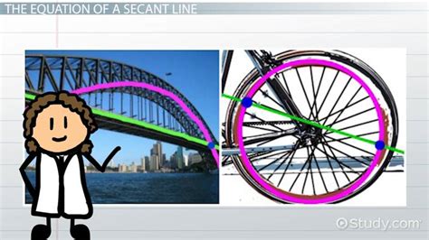 Secant Line | Definition & Examples - Lesson | Study.com