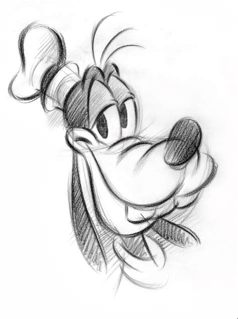 Goofy Face Original Pencil Drawing | ubicaciondepersonas.cdmx.gob.mx