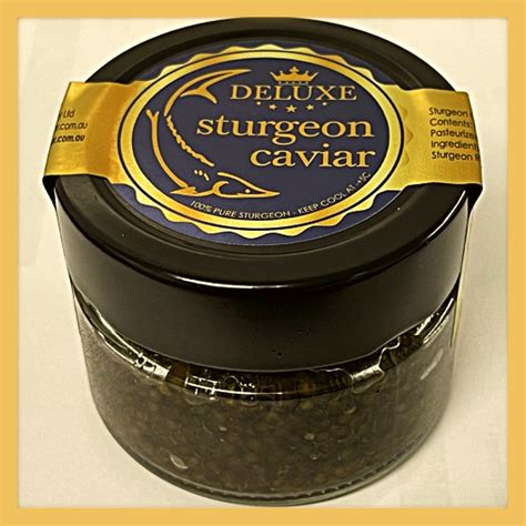 Sturgeon Caviar – 100g – Deluxe Caviar