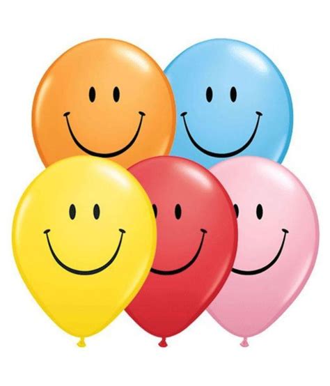 Nxt Gen Multicolour Latex Smiley Balloons - 100 Pieces - Buy Nxt Gen ...