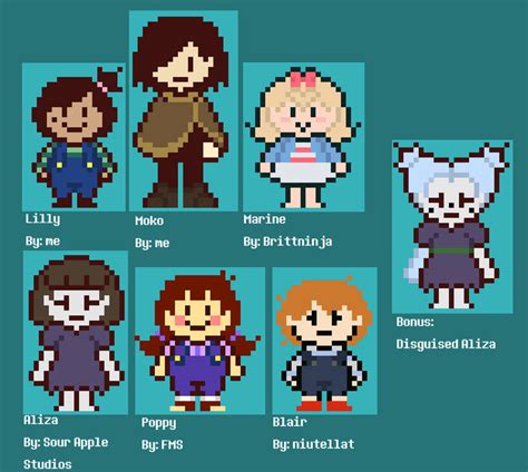 Some of my favorite Undertale humans + some ocs by comixdogo on DeviantArt