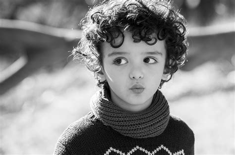 Kids Black And White Portrait - Free photo on Pixabay