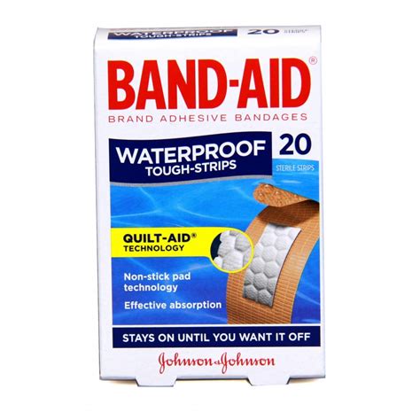 Band-Aid Waterproof 20pk - Health and Beauty - Products PeleGuy ...