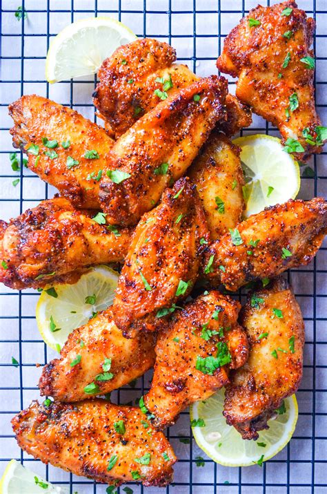 Baked Lemon Pepper Chicken Wings | Eat Well With Lex