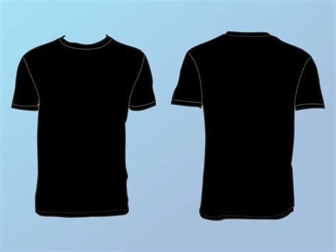 Vector T Shirt Template