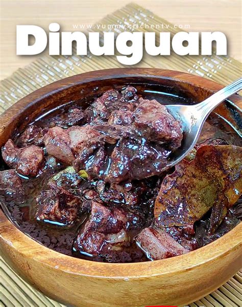 How To Cook Dinuguan - Yummy Kitchen