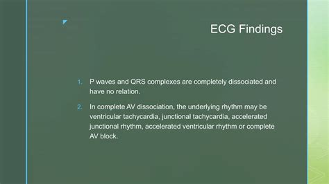 Atrio-Ventricular Dissociation - causes with ECG examples | PPT