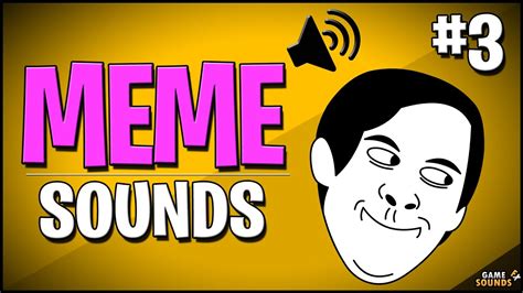 Popular Meme Sound Effects #3 (HD) - YouTube