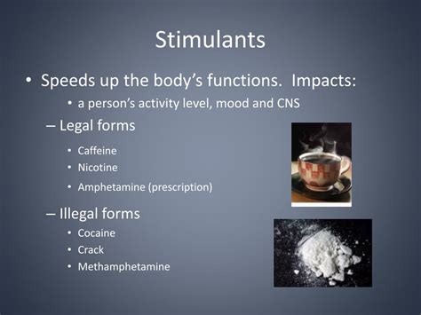 PPT - Stimulants and Depressants PowerPoint Presentation, free download ...