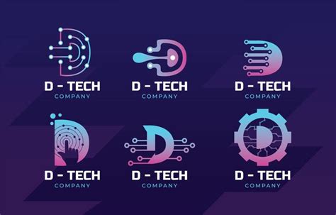 TECH LOGOS | Logo design set, Technology logo, Web development logo