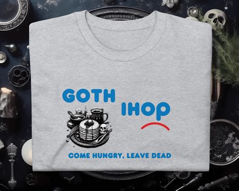 Goth IHOP Shirt Mall Goth Clothing Goth Clothes Goth Tshirt - Etsy