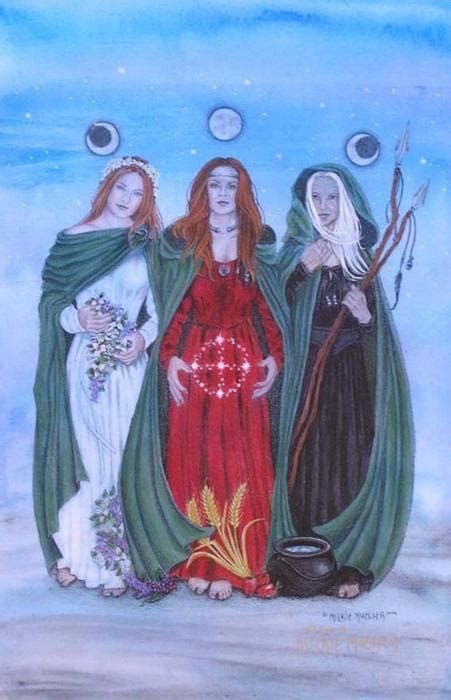 The Triple Goddess in Neopaganism | Spiritualité | Pinterest