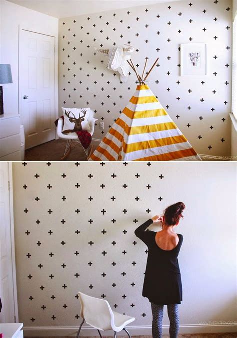 20+ DIY Washi Tape Wall Art Ideas