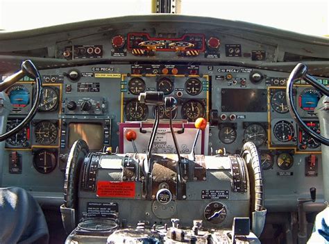 Fokker F27 Cockpit, C Bart Hoekstra