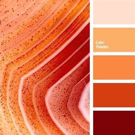 Best orange Color Schemes Of Color Palette 1696 | Red colour palette ...