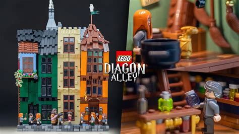 LEGO DIAGON ALLEY From HARRY POTTER! // Custom LEGO MOC - YouTube