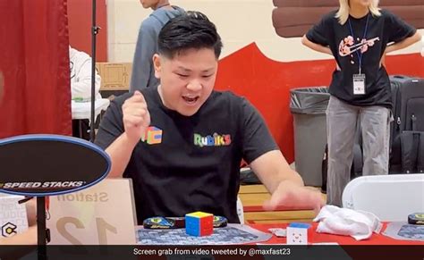 Video: US Man Solves Rubik's Cube In 3.13 Seconds, Sets World Record