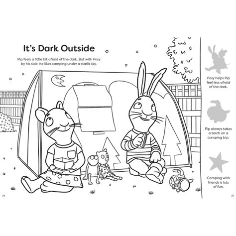 Pip and Posy: Let's Get Colouring! Paperback Colouring Book | Smyths ...