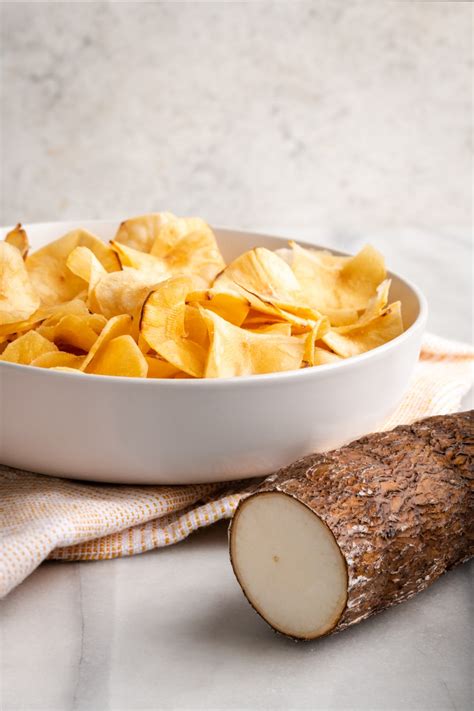 Quick 3-Ingredient Yuca Chips (Cassava Chips) - A Sassy Spoon