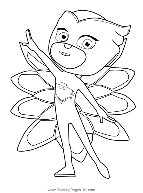 Pj Masks Coloring Pages Owlette | Porn Sex Picture