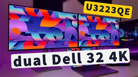 Dell UltraSharp 32 4K USB-C Hub Monitor - U3223QE Unboxing and Review ...