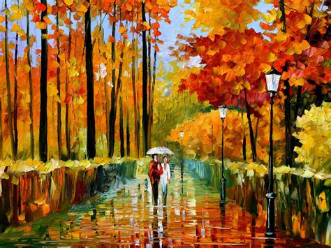 Autumn Oil Paintings - Nature Wallpapers