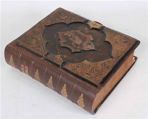 Lot Detail - Antique Leather-Bound Holman Holy Bible