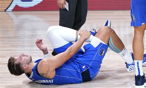 Luka Doncic exits with ankle injury in Mavericks' loss to Clippers