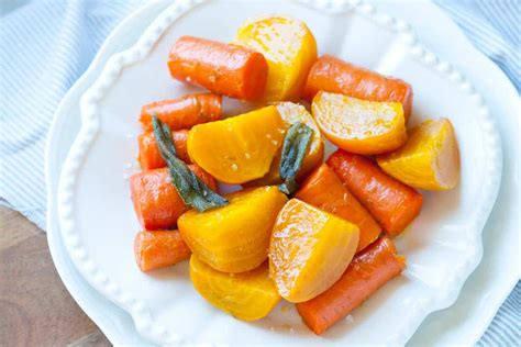 Roasted Beets and Carrots Recipe with Sage