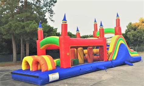 Rainbow mega obstacle course - A&P inflatables, LLC Nacogdoches TX