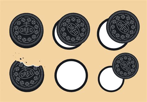 Oreo Vector Set 106753 Vector Art at Vecteezy