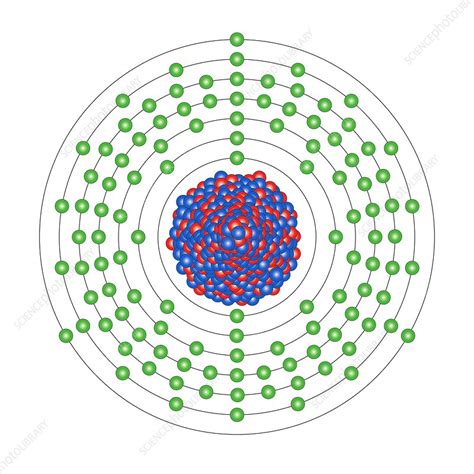 Ununtrium, atomic structure - Stock Image - C013/1856 - Science Photo ...