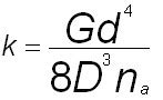 Spring Design Equations | Compression Spring Design Formula | Spring ...