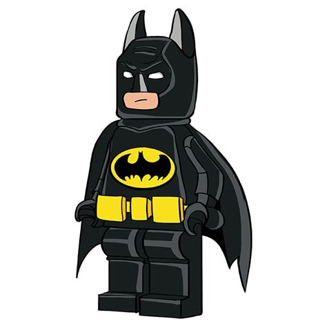 How to Draw Lego Batman - Really Easy Drawing Tutorial