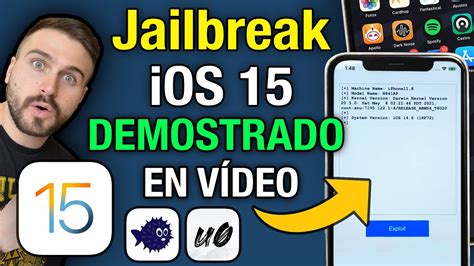 JAILBREAK en iOS 15 ES POSIBLE! DEMOSTRADO en vídeo y nueva ...