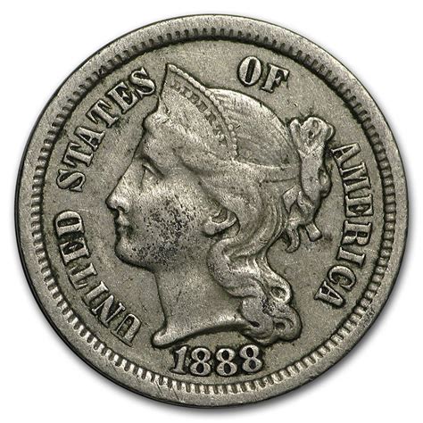 Buy 1888 3 Cent Nickel VF | APMEX