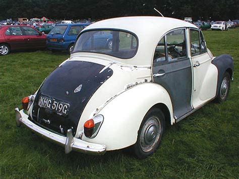 Morris Minor 1000 undergoing restoration image at Classic Austin & Morris