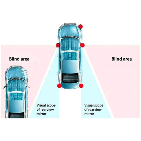 Buy Elliot Jonah Car Blind Spot Monitoring System, Ultrasonic Blind ...