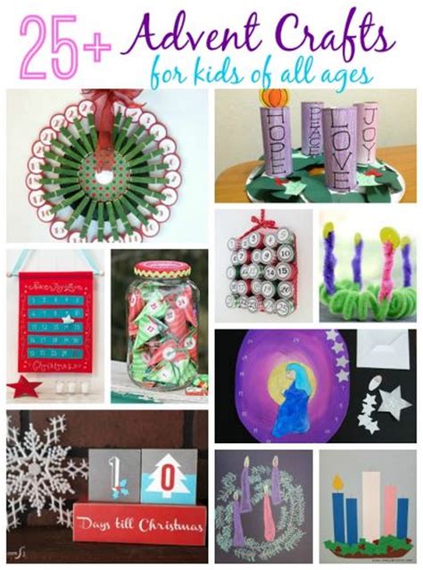 Advent Crafts for Kids: advent crafts to countdown the days!