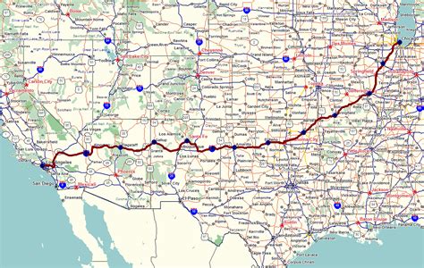 Route 66 Map | Road Trip