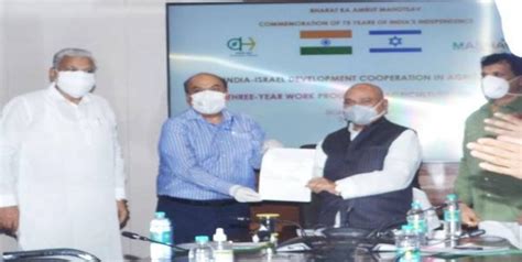 agriculture /India and Israel sign a three-year program for ...