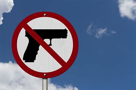 5 Countries With Strict Gun Control Laws - WorldAtlas