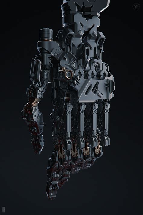 ArtStation - Mech-Arm Concept #1, IIF #Munkhjin Otgonbayar | Robot ...