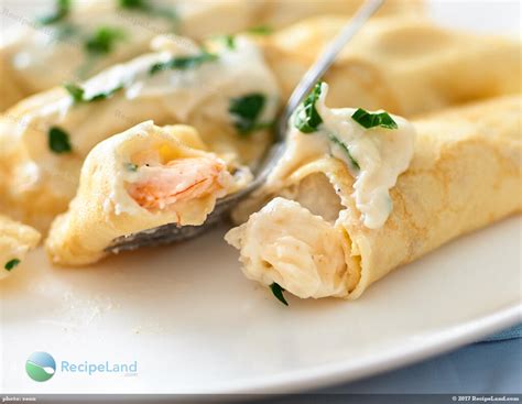 Seafood Pancakes Recipe | RecipeLand.com